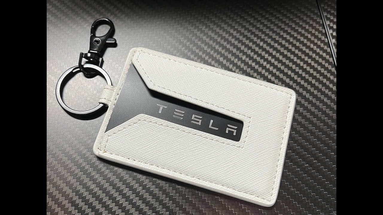 1EV Tesla Model 3 Leather Key Card Holder – 1EV - Electric Vehicle Upgrades  & Accessories