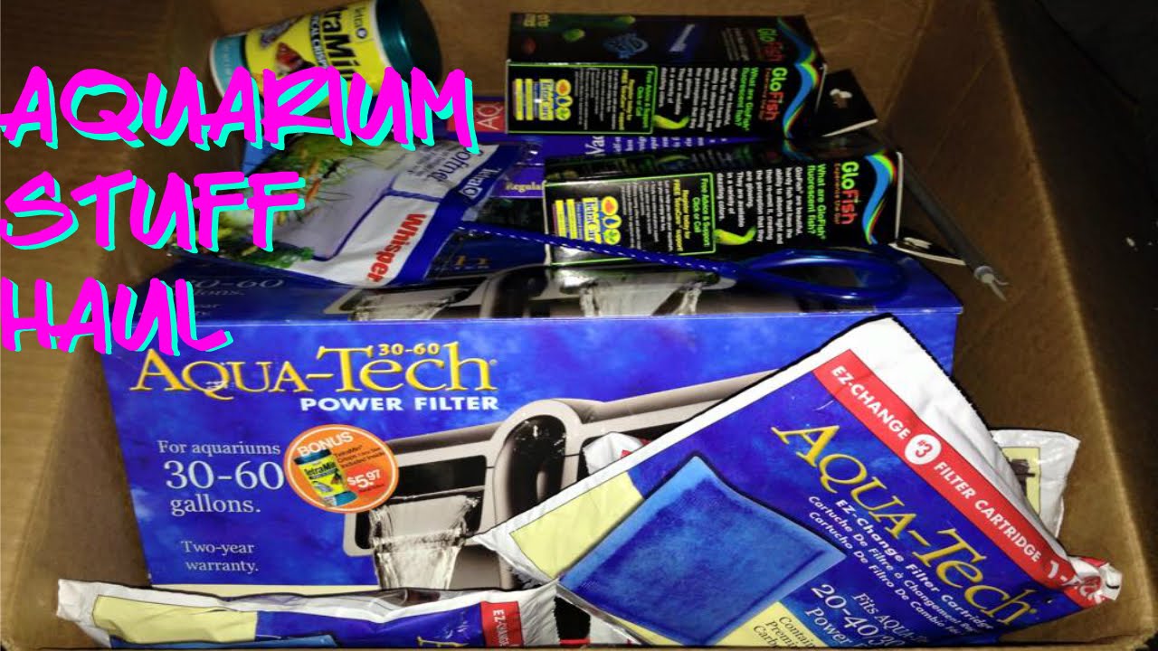 aquarium stuff haul