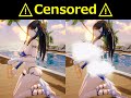 Snowbreak Katya Interactive Scene Censored Before After