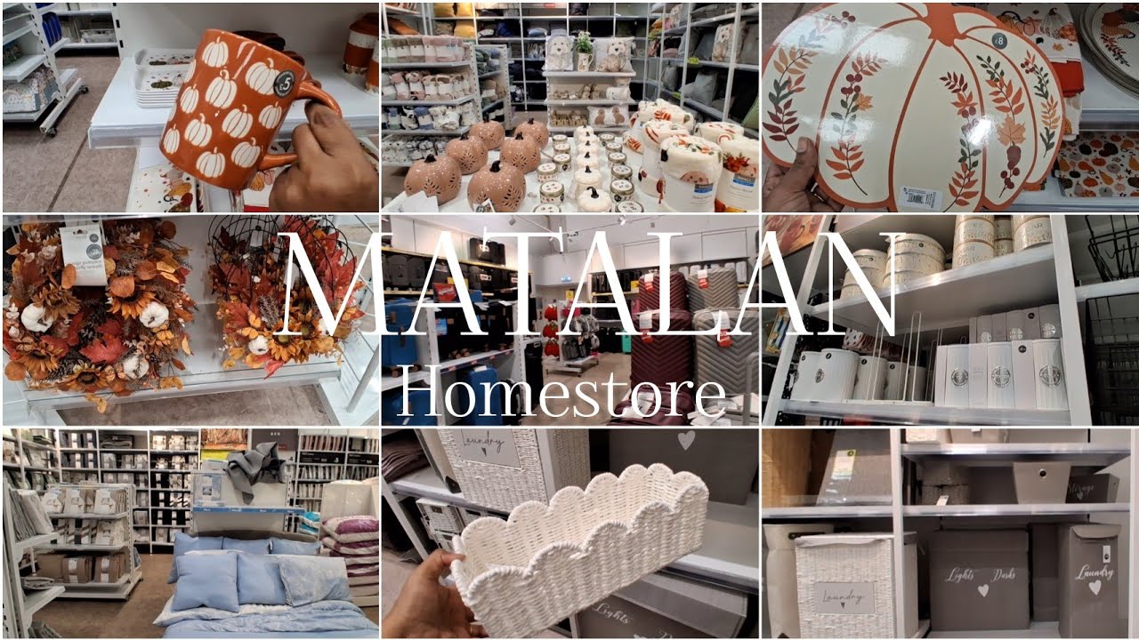 MATALAN HOMESTORE SHOP WITH ME & HAUL || HALLOWEEN COLLECTION || STYLE YOUR HOME THIS AUTUMN 🥮🍁