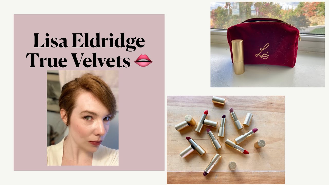 My Lisa Eldridge Velvet Lip Collection ... So Far 🥰