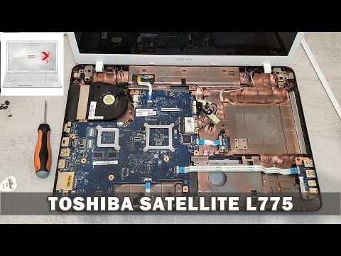 Video: Hvordan Demontere En Bærbar Toshiba