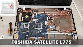Toshiba Satellite L770 -775 Laptop Disassembly / Démontage