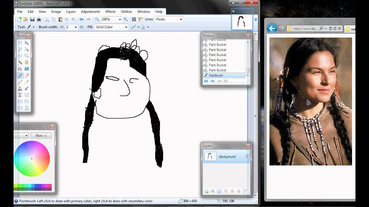 How to Draw Sacagawea - YouTube