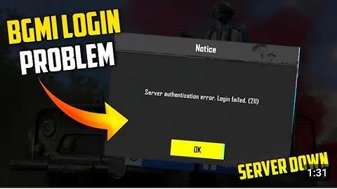 BGMI SERVER ISSUE | BGMI SERVER PROBLEM FIX | #bgmi #bgmiserverissue