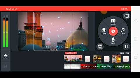 How to make ISLAMIC STATUS by Kinemaster