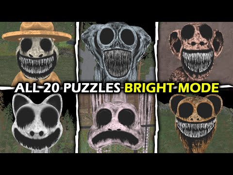 Zoonomaly - All 20 Puzzles in Bright Mode - (Full Walkthrough)