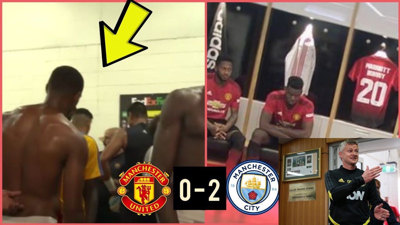 Man United dressing room reaction after Manchester City defeated