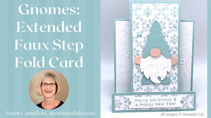 Take Two! Extended Faux Step Fold Card with Kindest Gnomes