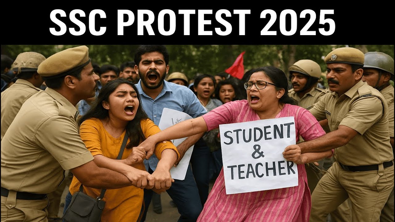 When Dreams Are Delayed The SSC Protest 2025 | Voices of Students & Teachers Beyond Exam | Anish Ray
