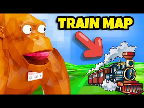 NEW TRAIN MAP IN #animalcompany #vr