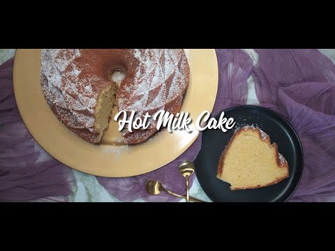 Let's Make This Delicious, Moist Hot Milk Cake | Step By Step Recipe