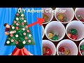 Giant DIY Christmas Tree Advent Calendar for Under $100!