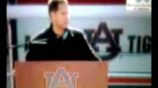 Closing words of Coach Gene Chizik at Championship celebration.