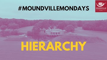 #MoundvilleMondays - Hierarchy