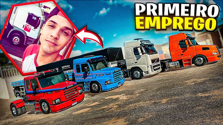 COMO EU CONSEGUI O MEU PRIMEIRO EMPREGO DE CAMINHÃO? 😍