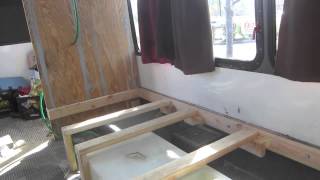 Shuttle Bus Conversion, Wheelchair Motorhome Project, Video 22