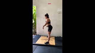 Lateral squat jumps