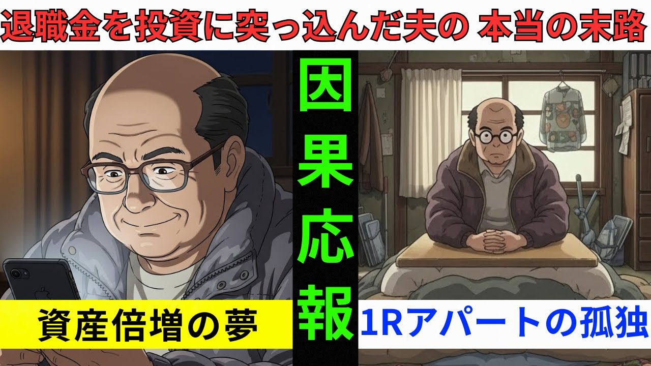 退職金2200万円。「夫任せ」にするのをやめたら、なぜか1100万円が手元に残った60歳主婦の「資産防衛術」3選【シニア朗読雑学】