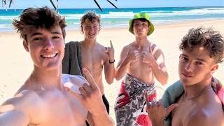 Hanging out with the boys is the solution to your problems.