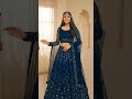 Royal Blue Lehenga Look 💙👑 | Wedding Guest Outfit Goals ✨ #Shorts #viral #shortvideo