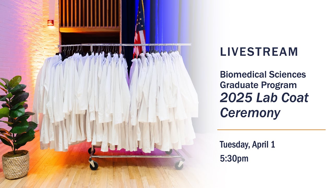 Biomedical Sciences Graduate Program 2025 Lab Coat Ceremony