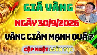 Giá vàng hôm nay 9999 ngày 30 tháng 9 năm 2026- GIÁ VÀNG NHẪN 9999- Bảng giá vàng sjc, 24k 18k
