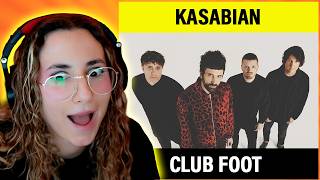 I Was NOT Ready for This Energy 🔥 | Kasabian - Club Foot | Singer Reacts