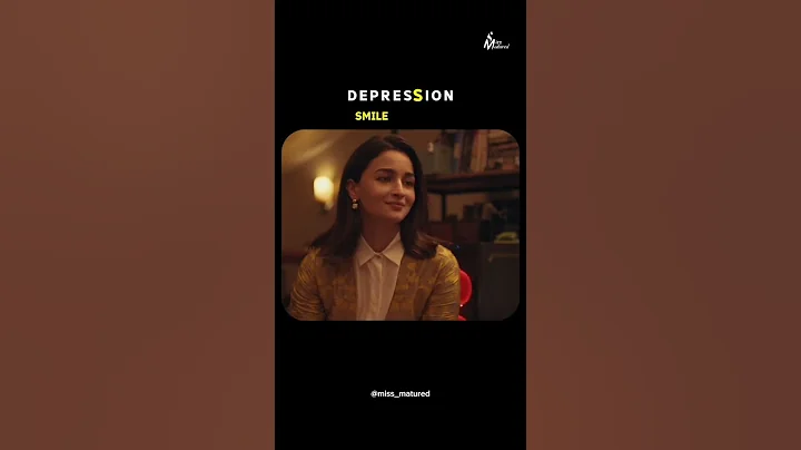 The real meaning of Depression.... Watch till end #missmaturedquotes #sad #life #lesson #nevergiveup thumbnail