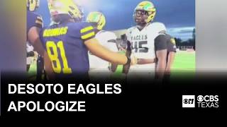 DeSoto football apologizing for behavior before season opener