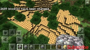 [MineCraft PE] Leet.cc How to use WorldEdit Part 2 //replace