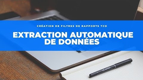 Excel - Pivot Tables : Extraction automatique de données sans code vba .