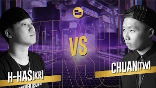 H-has (KR) vs Chuan (TW)｜Solo Top 8 Asia Beatbox Championship 2019