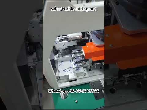 Aviation Terminal Crimping Machine with Wire Stripping and Beating for Harness Equipment