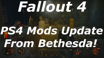 Fallout 4 PS4 Mods Update From Bethesda! (Fallout 4 PS4 Modding News)