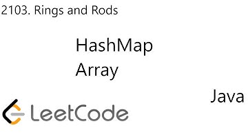 LeetCode 2103 | Rings and Rods | HashMap | Array | Java