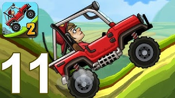 Hill Climb Racing 2 - Gameplay Walkthrough Part 11 - Hill Climber mk 2 (iOS,Android)