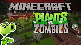 Plants Vs Zombies | Minecraft PE/BE Custom Adventure Map Showcase screenshot 5