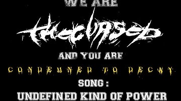 The Cursed - Undefined Kind Of Power (Official Video)