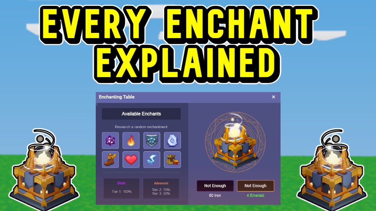 All Enchantments in Roblox Bedwars - Pro Game Guides