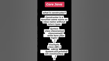 "Understanding Constructors in Java: Initialize Your Objects with Ease!"