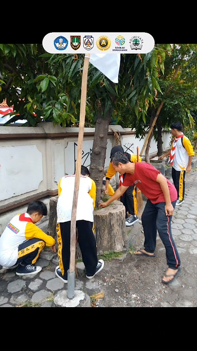 Kerja Bakti Massal memperingati HUT Pramuka 2025 #depanskaofficial #sekolah #pramuka