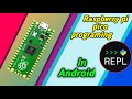How to Program Raspberry pi pico in Android Mobile | Micro Python Programming