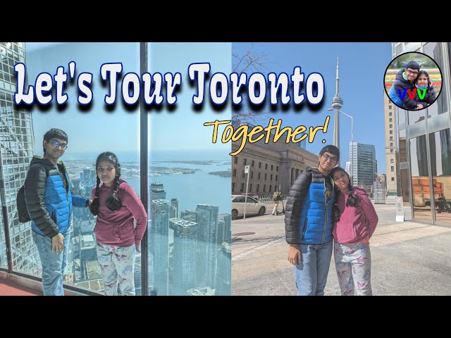 Travel vlog - Let's TOUR Toronto Together! | Toronto Travel Vlog (with English Subtitles) | Vishnu Varshini Vlogs