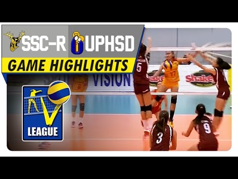 SSC-R vs UPHSD | Game Highlights | Shakey's V-League Collegiate ...