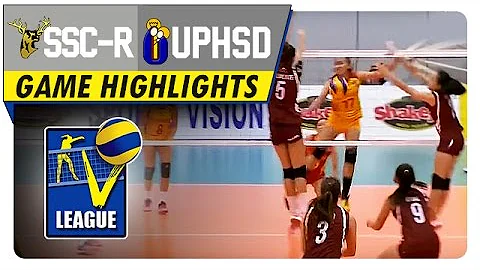 SSC-R vs UPHSD | Game Highlights | Shakey's V-Leag...