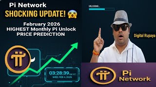 Pi Network Shocking Update! 😱 February 2026 Highest Pi Unlock Data Exposed