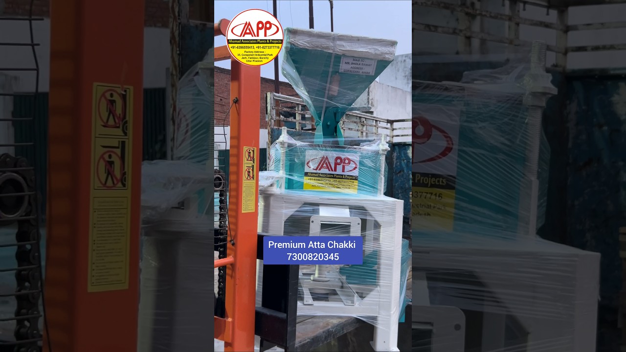 Premium Atta Chakki 24inch dispatched to Gopalganj Bihar. call 6396454413 #attachakkiprice