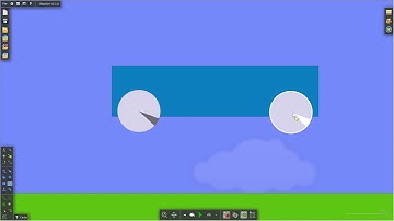 Algodoo car (Extremely basic car)