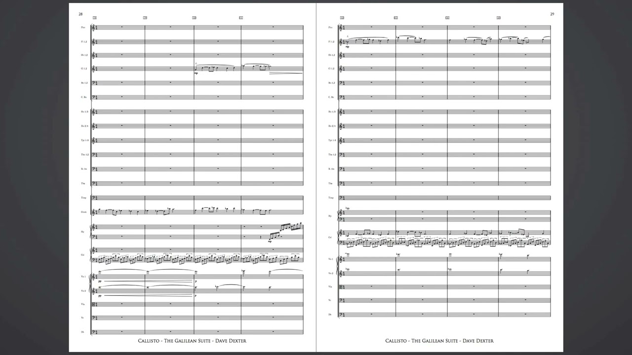Watch The Galilean Suite - Callisto - Full Score (Dave Dexter) on YouTube Watch The Galilean Suite - Callisto - Full Score (Dave Dexter) on YouTube